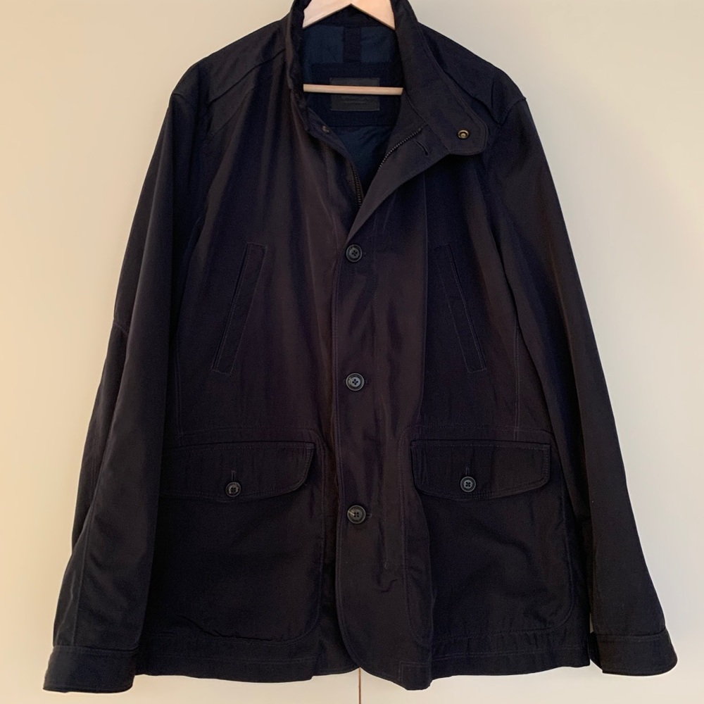 Massimo Dutti Men’s Versatile Black Jacket